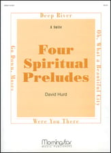 Four Spiritual Preludes Organ sheet music cover